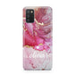 Custom Pink Marble Samsung A02s Case