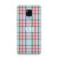 Custom Plaid Huawei Mate 20X Phone Case