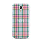 Custom Plaid Samsung Galaxy S4 Mini Case