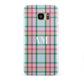Custom Plaid Samsung Galaxy S7 Edge Case