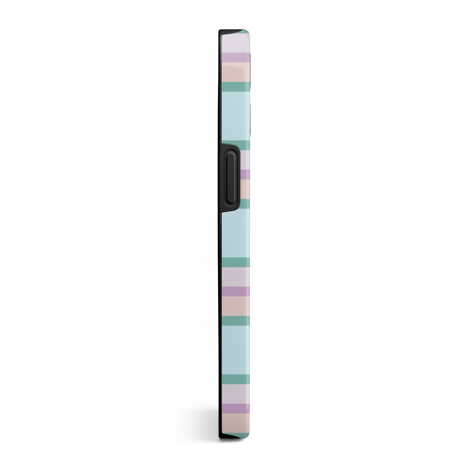 Custom Plaid iPhone 13 Pro Side Image 3D Tough Case