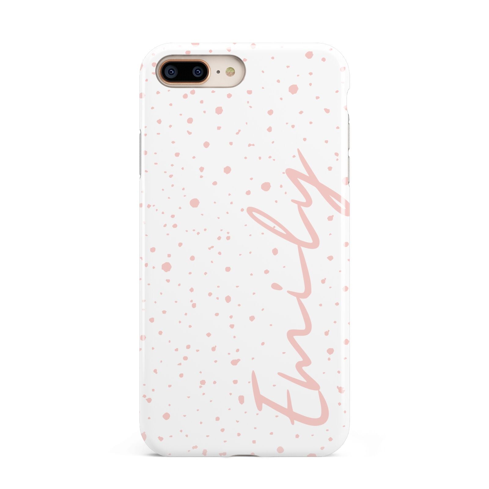 Custom Polka Dot Apple iPhone 7 8 Plus 3D Tough Case