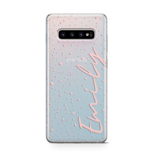 Custom Polka Dot Protective Samsung Galaxy Case