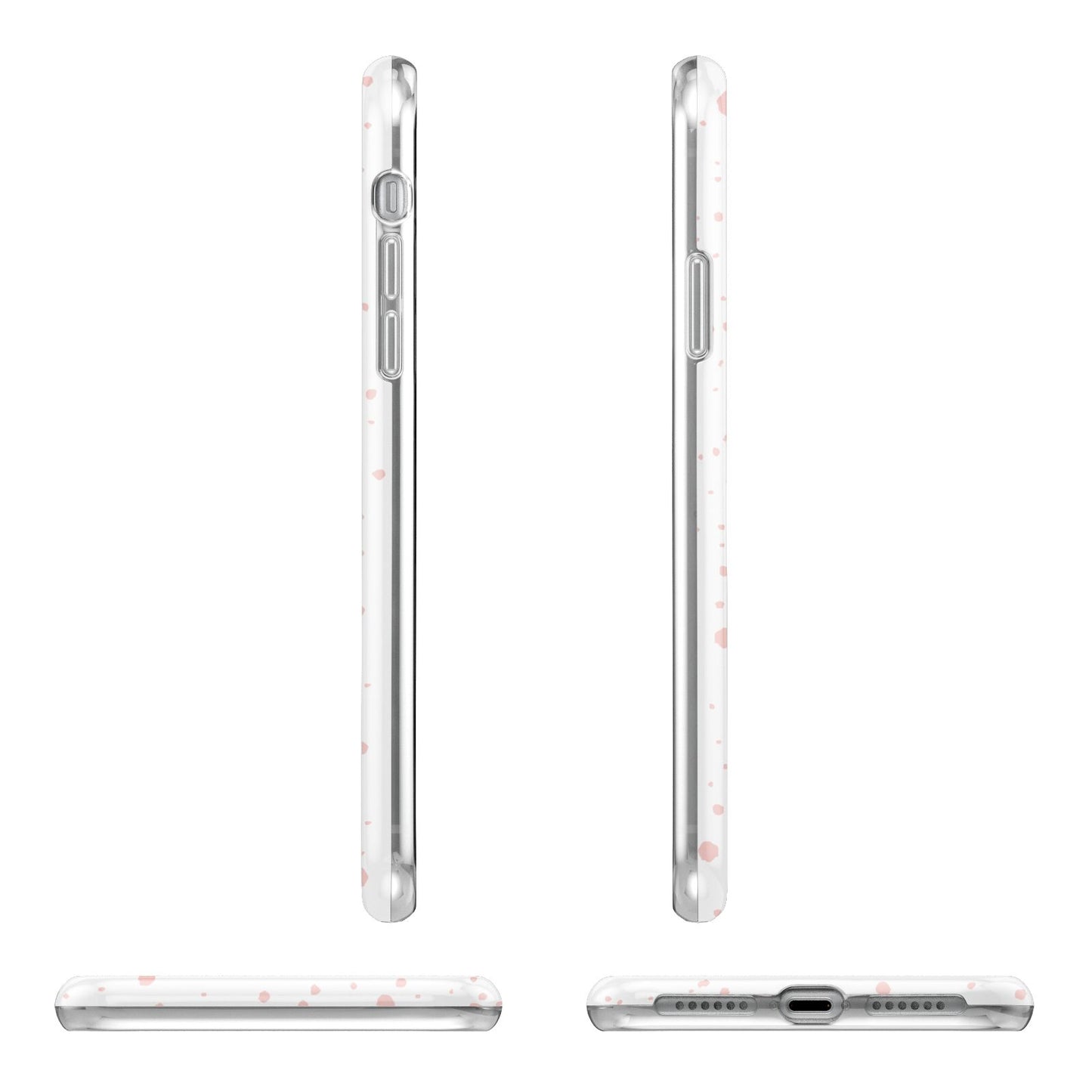 Custom Polka Dot iPhone 11 Pro 3D Tough Case Angle Images