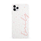 Custom Polka Dot iPhone 11 Pro Max 3D Snap Case