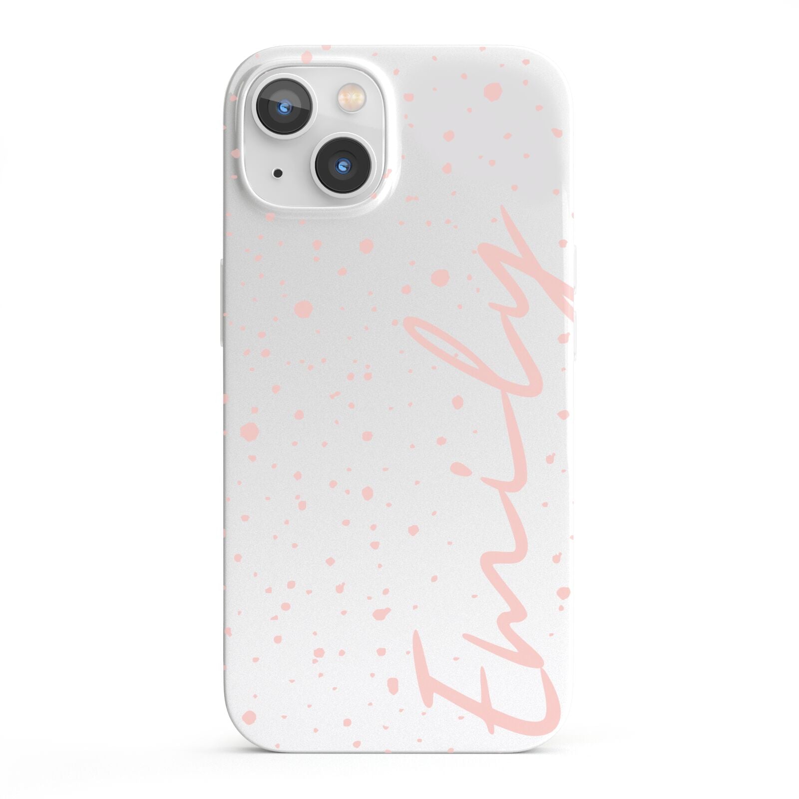 Custom Polka Dot iPhone 13 Full Wrap 3D Snap Case