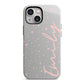 Custom Polka Dot iPhone 13 Mini Full Wrap 3D Tough Case