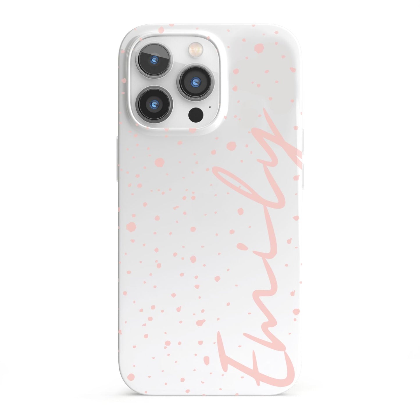 Custom Polka Dot iPhone 13 Pro Full Wrap 3D Snap Case