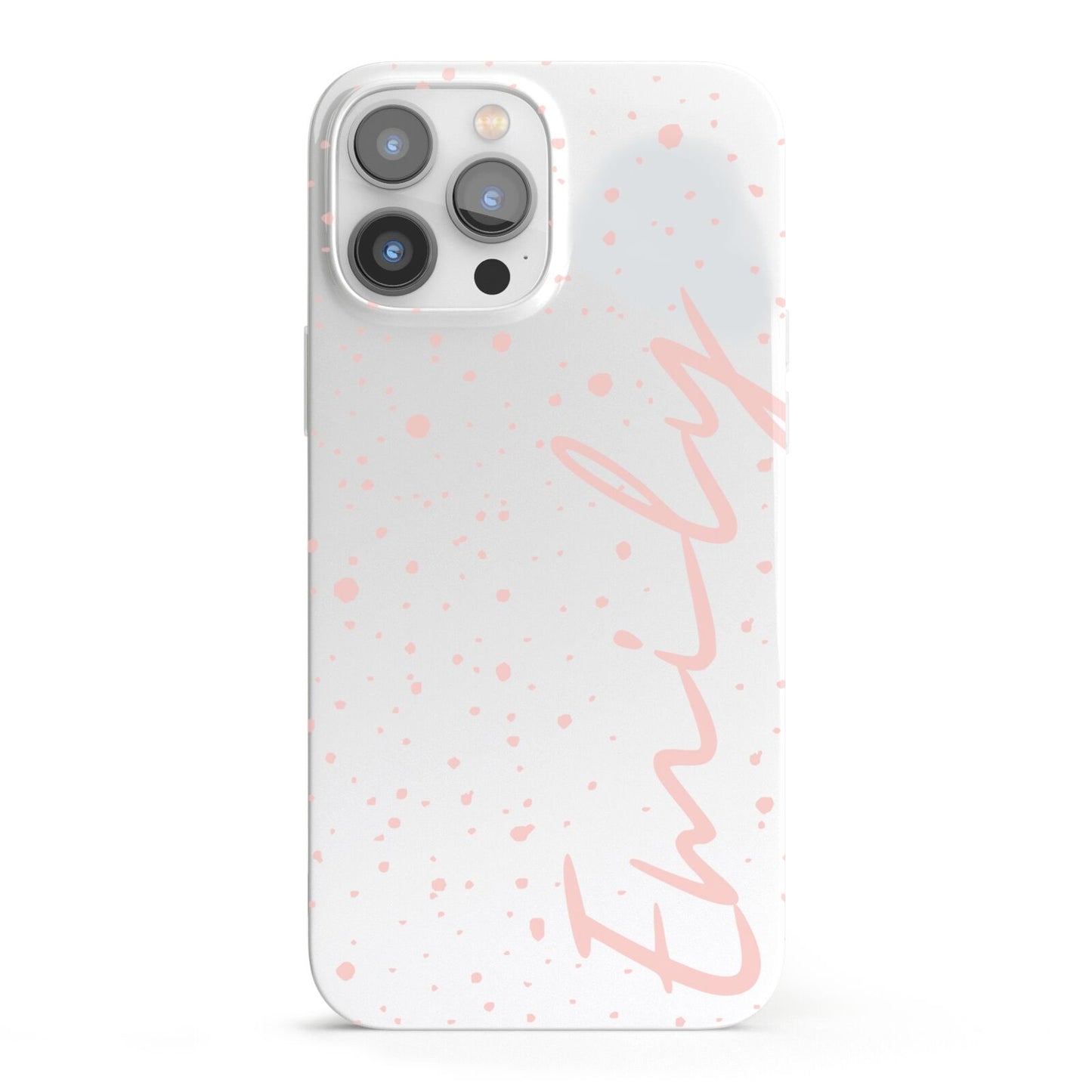 Custom Polka Dot iPhone 13 Pro Max Full Wrap 3D Snap Case