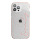 Custom Polka Dot iPhone 13 Pro Max TPU Impact Case with Pink Edges