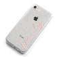 Custom Polka Dot iPhone 8 Bumper Case on Silver iPhone Alternative Image