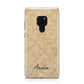 Custom Rattan Pattern Huawei Mate 20 Phone Case