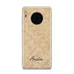 Custom Rattan Pattern Huawei Mate 30