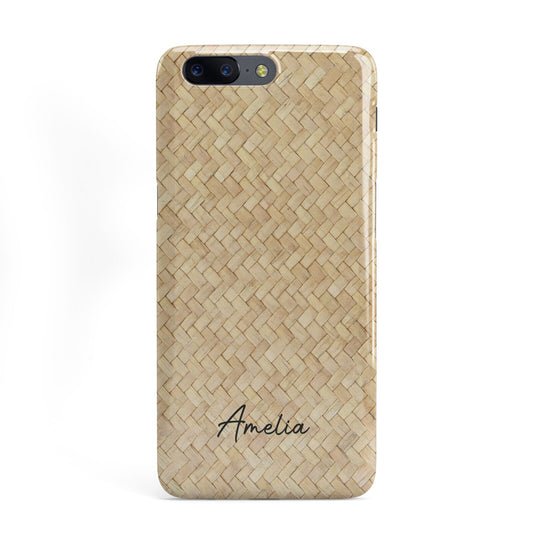 Custom Rattan Pattern OnePlus Case