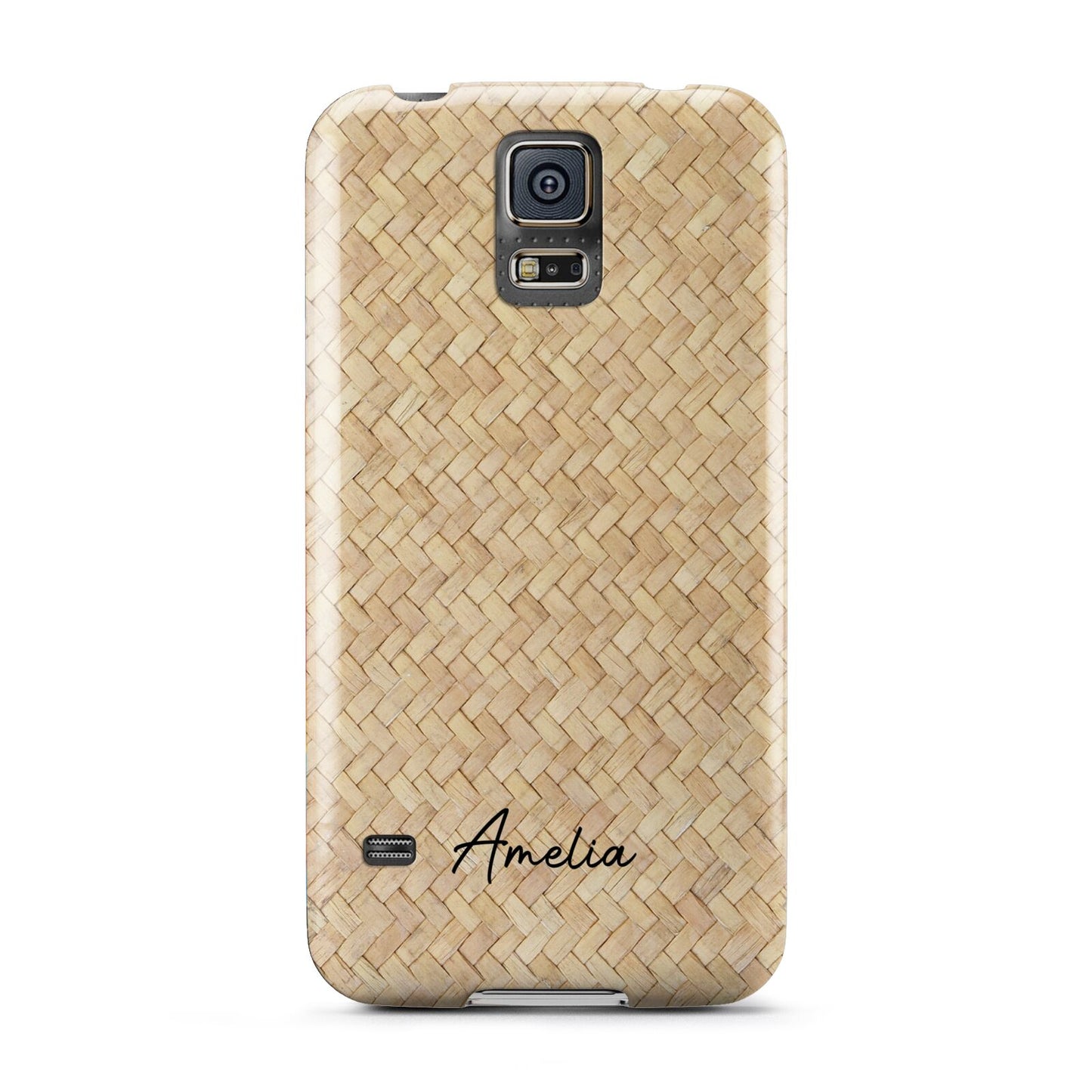 Custom Rattan Pattern Samsung Galaxy S5 Case