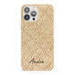 Custom Rattan Pattern iPhone 13 Pro Max Full Wrap 3D Snap Case