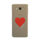 Custom Red Heart Samsung Galaxy A8 Case