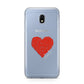 Custom Red Heart Samsung Galaxy J3 2017 Case