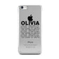 Custom Repeat Name Apple iPhone 5c Case
