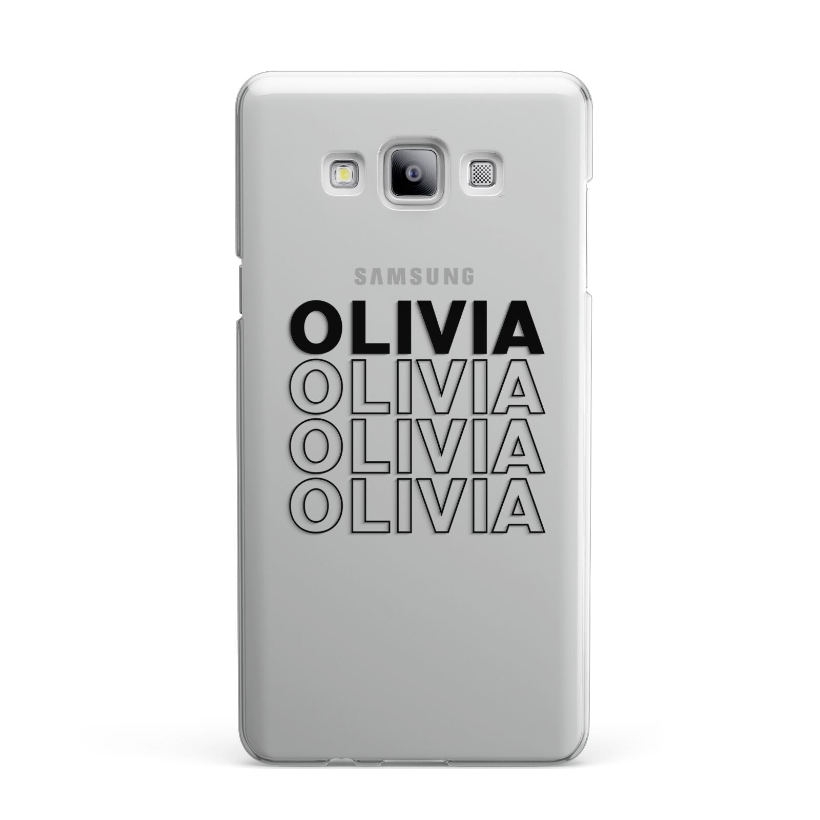 Custom Repeat Name Samsung Galaxy A7 2015 Case