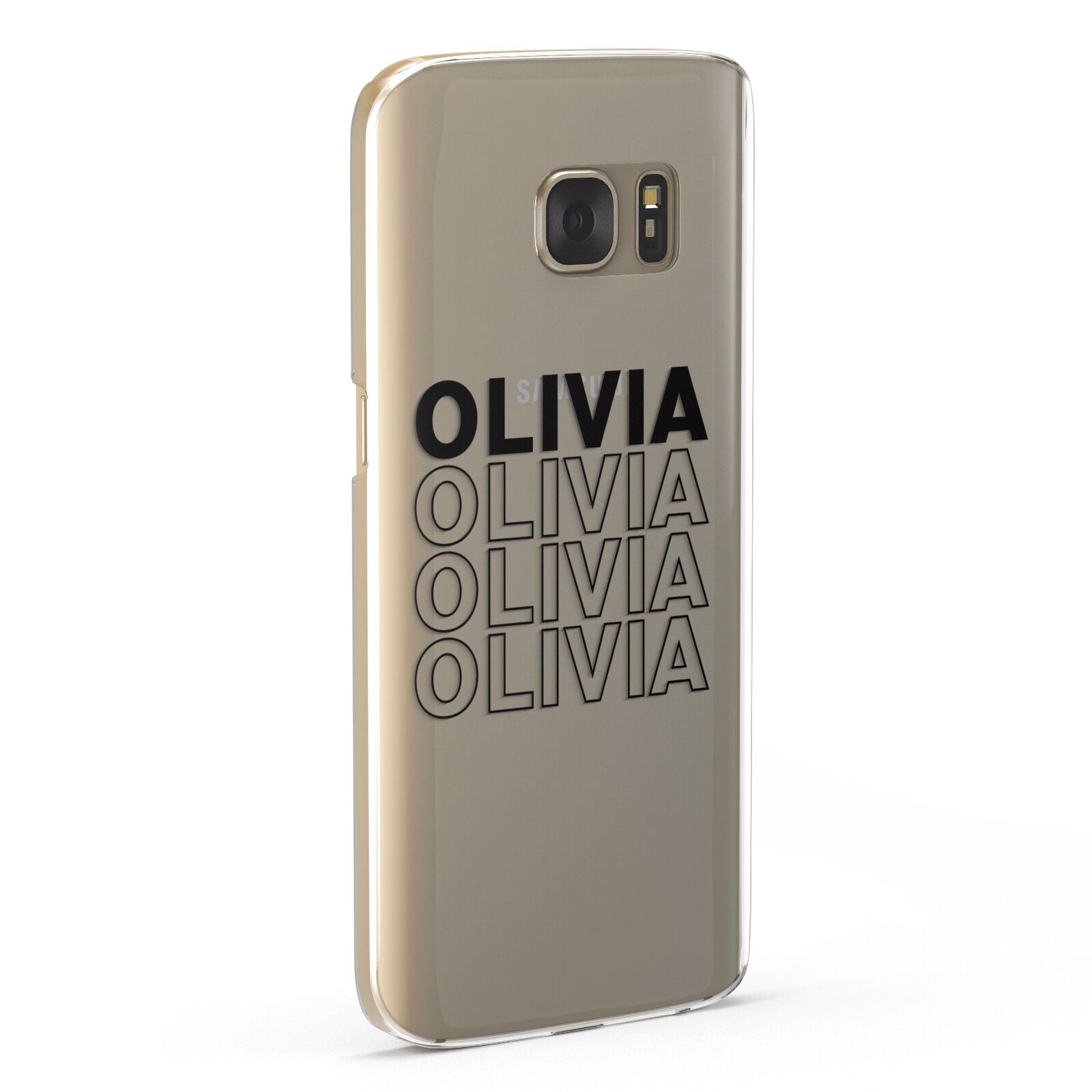 Custom Repeat Name Samsung Galaxy Case Fourty Five Degrees