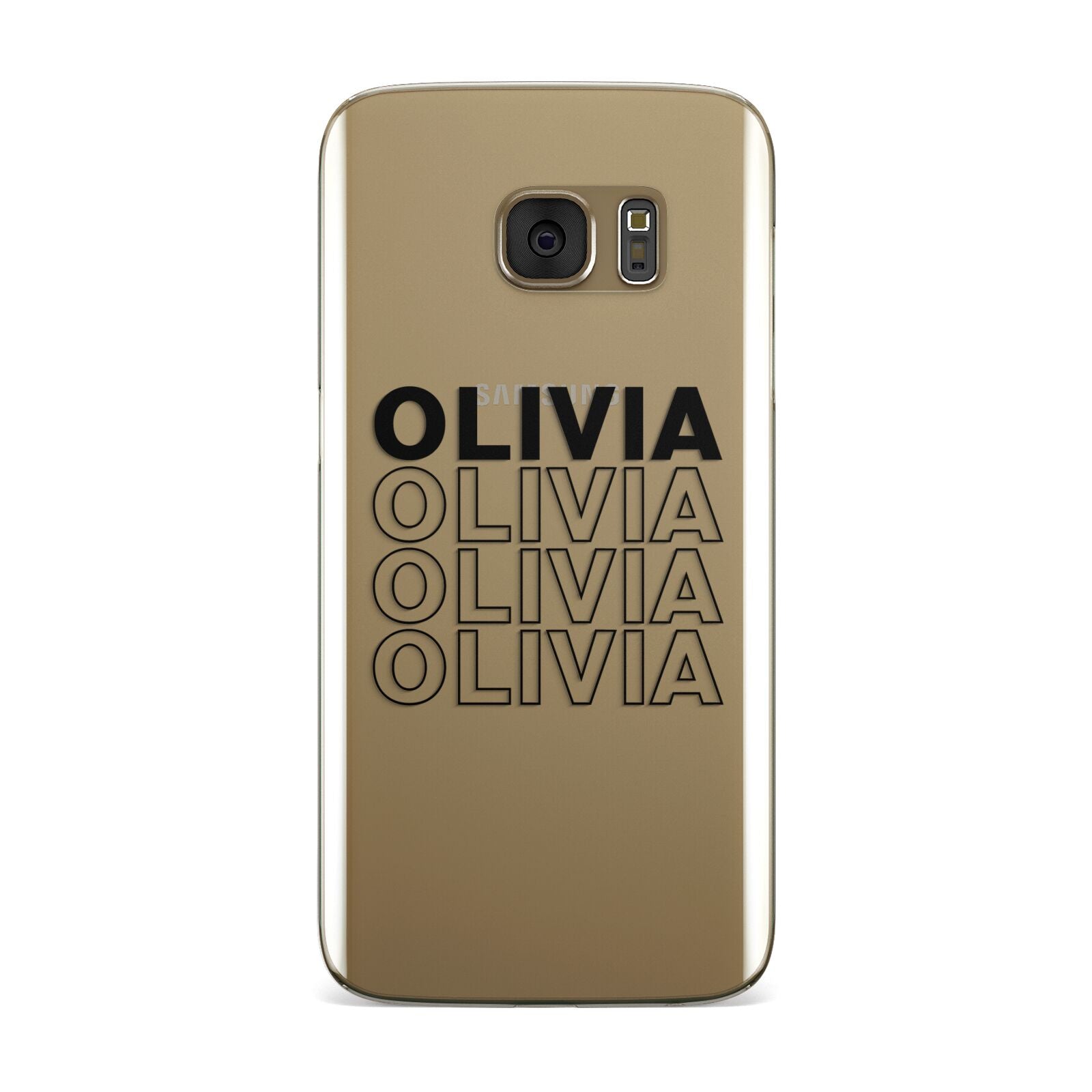 Custom Repeat Name Samsung Galaxy Case