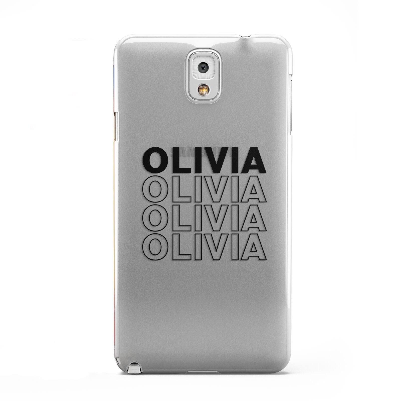 Custom Repeat Name Samsung Galaxy Note 3 Case