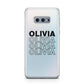 Custom Repeat Name Samsung Galaxy S10E Case