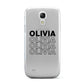 Custom Repeat Name Samsung Galaxy S4 Mini Case