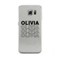 Custom Repeat Name Samsung Galaxy S6 Case