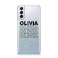 Custom Repeat Name Samsung S21 Plus Case