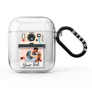 Custom Retro Photo AirPods Case