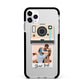 Custom Retro Photo Apple iPhone 11 Pro Max in Silver with Black Impact Case