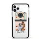 Custom Retro Photo Apple iPhone 11 Pro in Silver with Black Impact Case