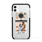 Custom Retro Photo Apple iPhone 11 in White with Black Impact Case