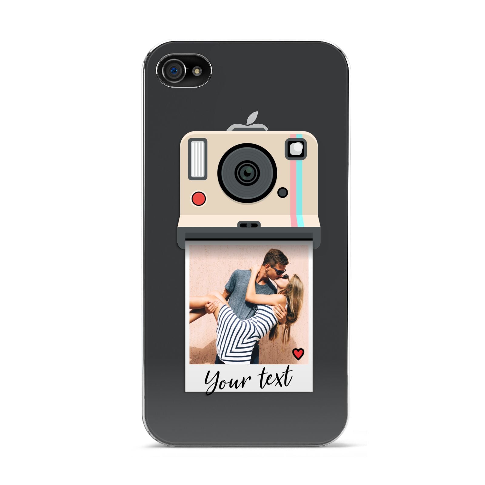 Custom Retro Photo Apple iPhone 4s Case
