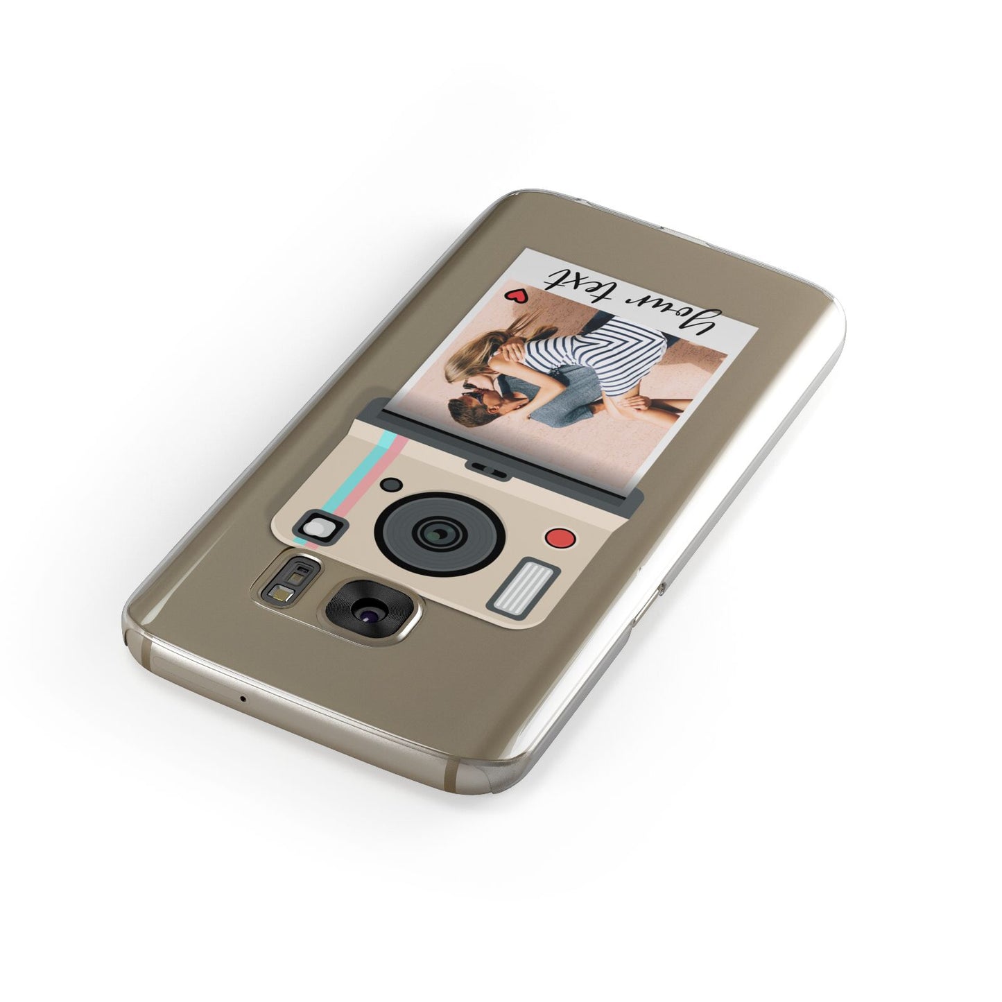 Custom Retro Photo Samsung Galaxy Case Front Close Up