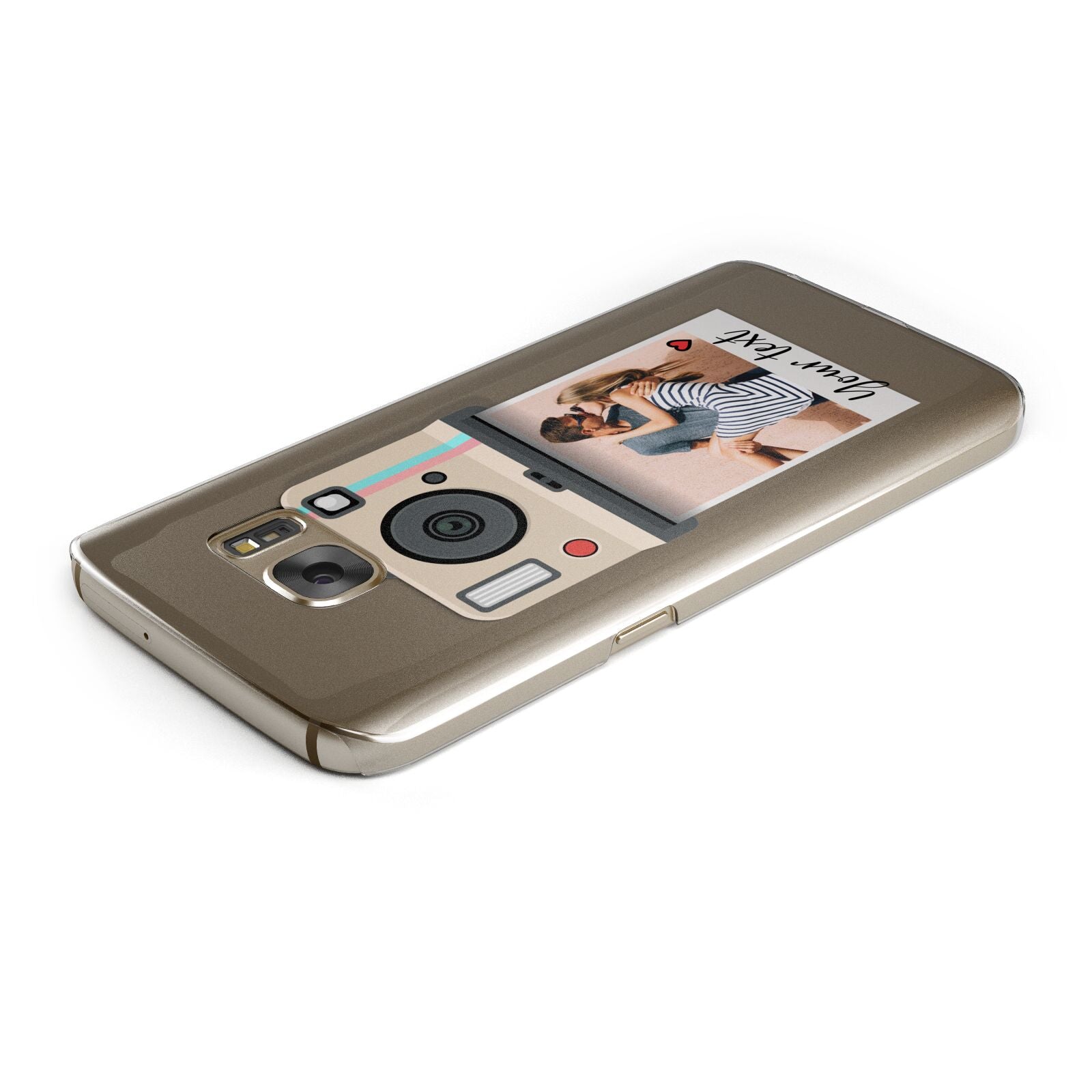 Custom Retro Photo Samsung Galaxy Case Top Cutout