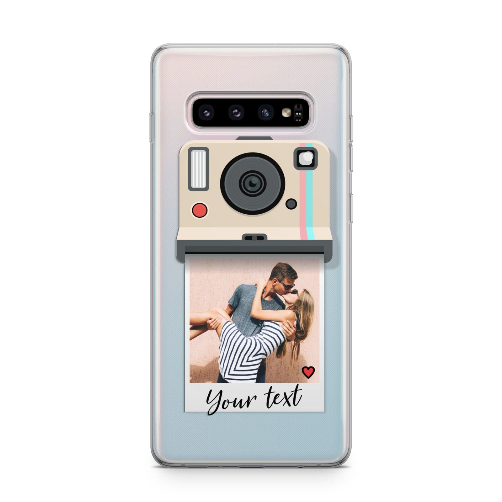 Custom Retro Photo Samsung Galaxy S10 Plus Case
