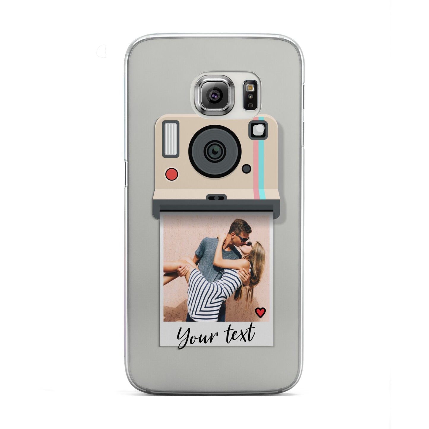 Custom Retro Photo Samsung Galaxy S6 Edge Case