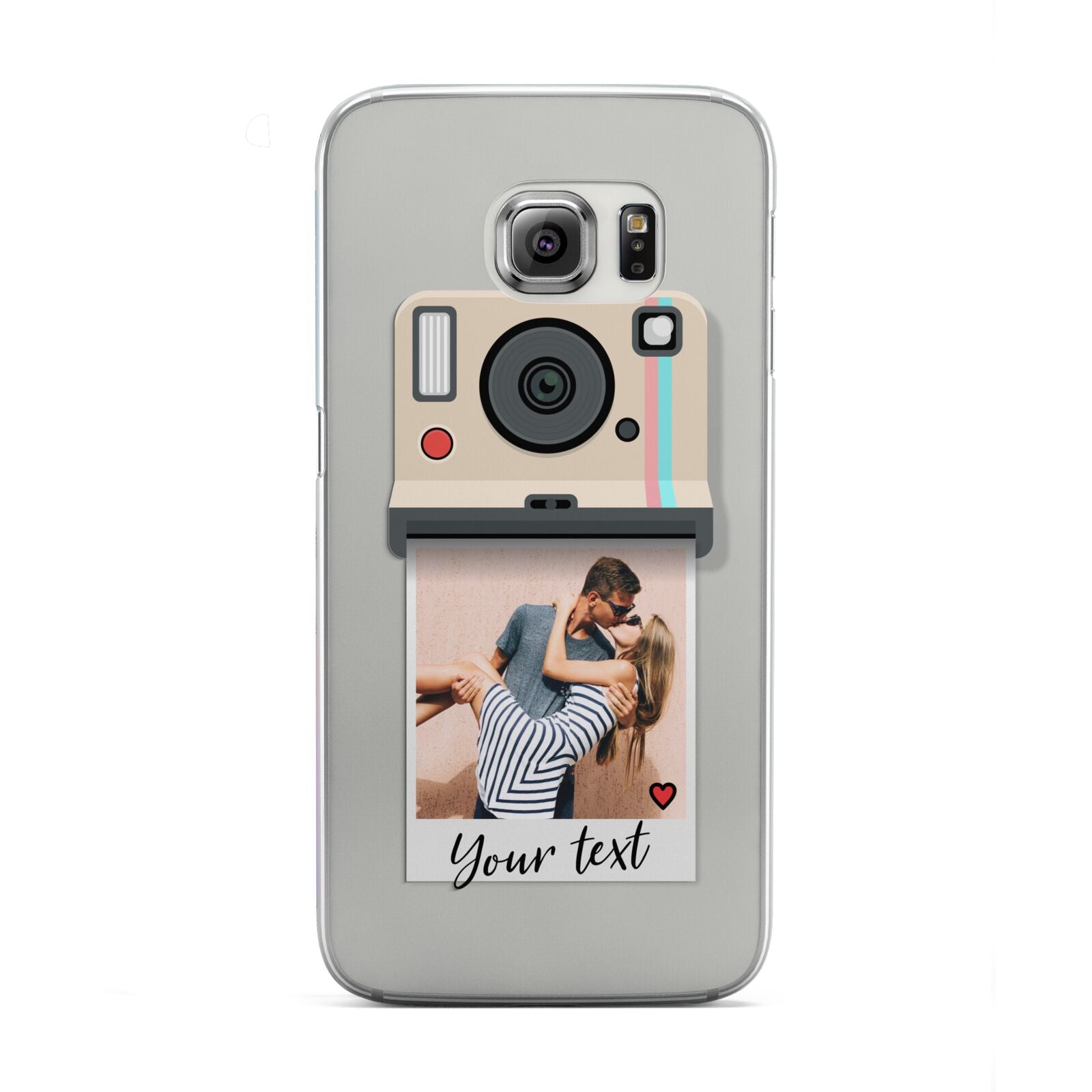 Custom Retro Photo Samsung Galaxy S6 Edge Case