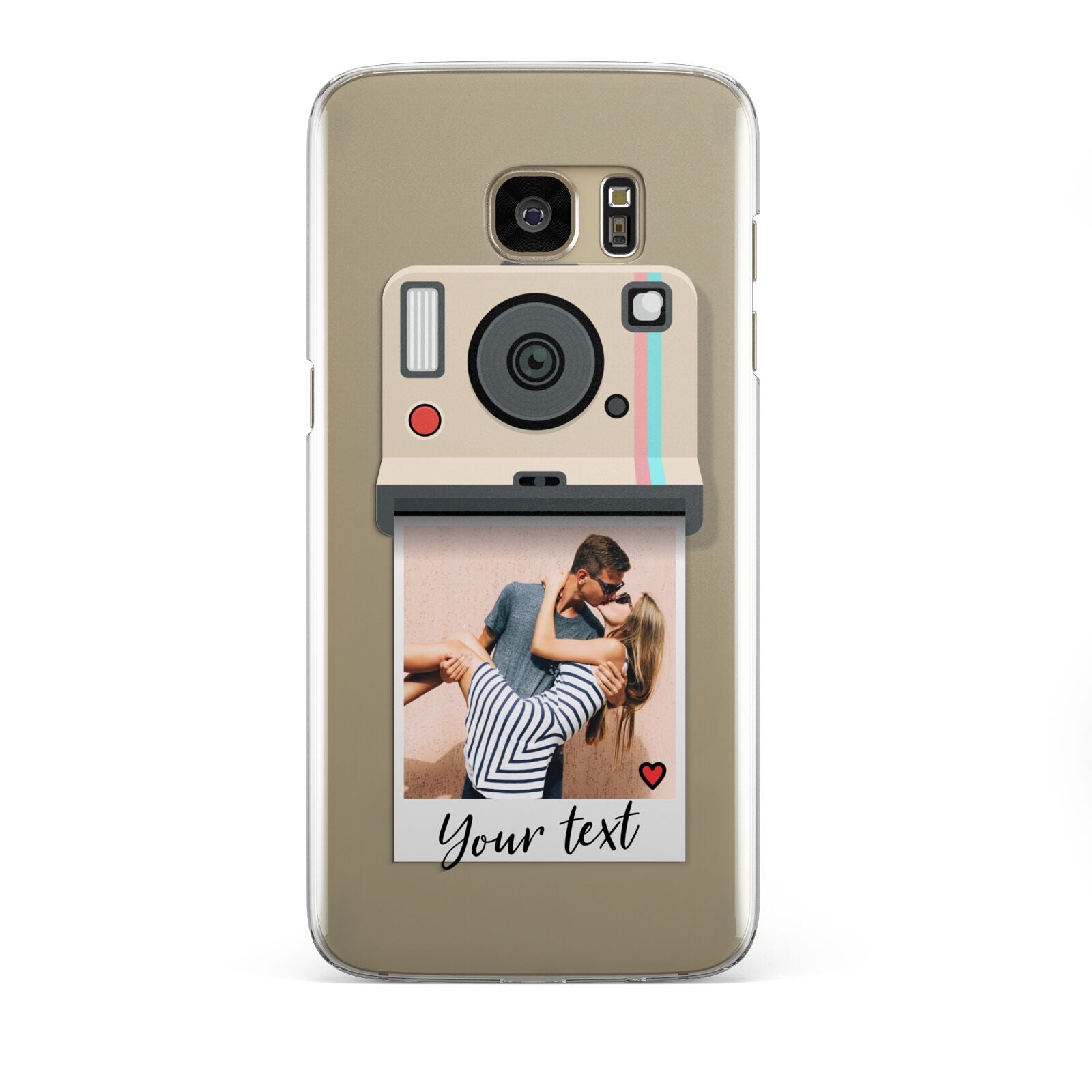 Custom Retro Photo Samsung Galaxy S7 Edge Case