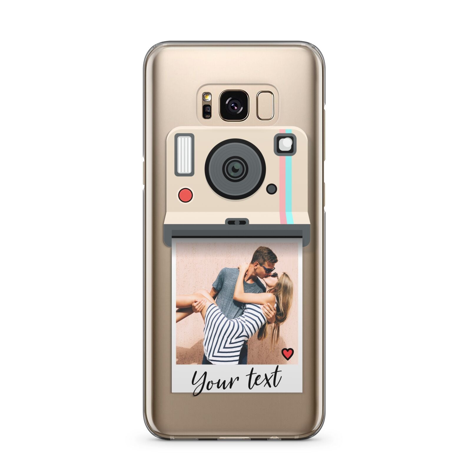 Custom Retro Photo Samsung Galaxy S8 Plus Case