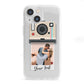 Custom Retro Photo iPhone 13 Mini Clear Bumper Case