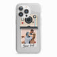 Custom Retro Photo iPhone 13 Pro TPU Impact Case with White Edges