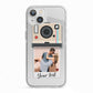 Custom Retro Photo iPhone 13 TPU Impact Case with White Edges