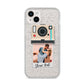 Custom Retro Photo iPhone 14 Plus Glitter Tough Case Starlight