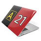 Custom Runway Location and Hold Position Apple MacBook Case Side View