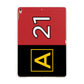 Custom Runway Location and Hold Position Apple iPad Gold Case