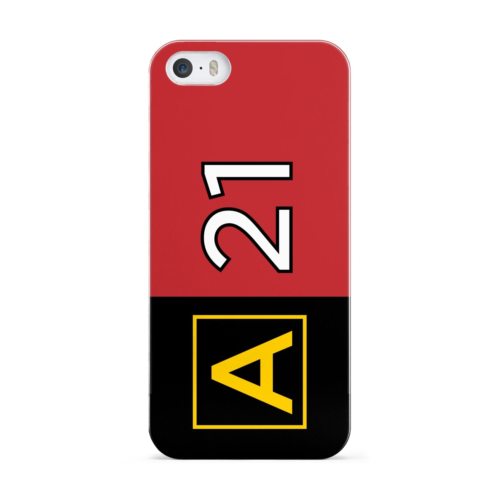 Custom Runway Location and Hold Position Apple iPhone 5 Case